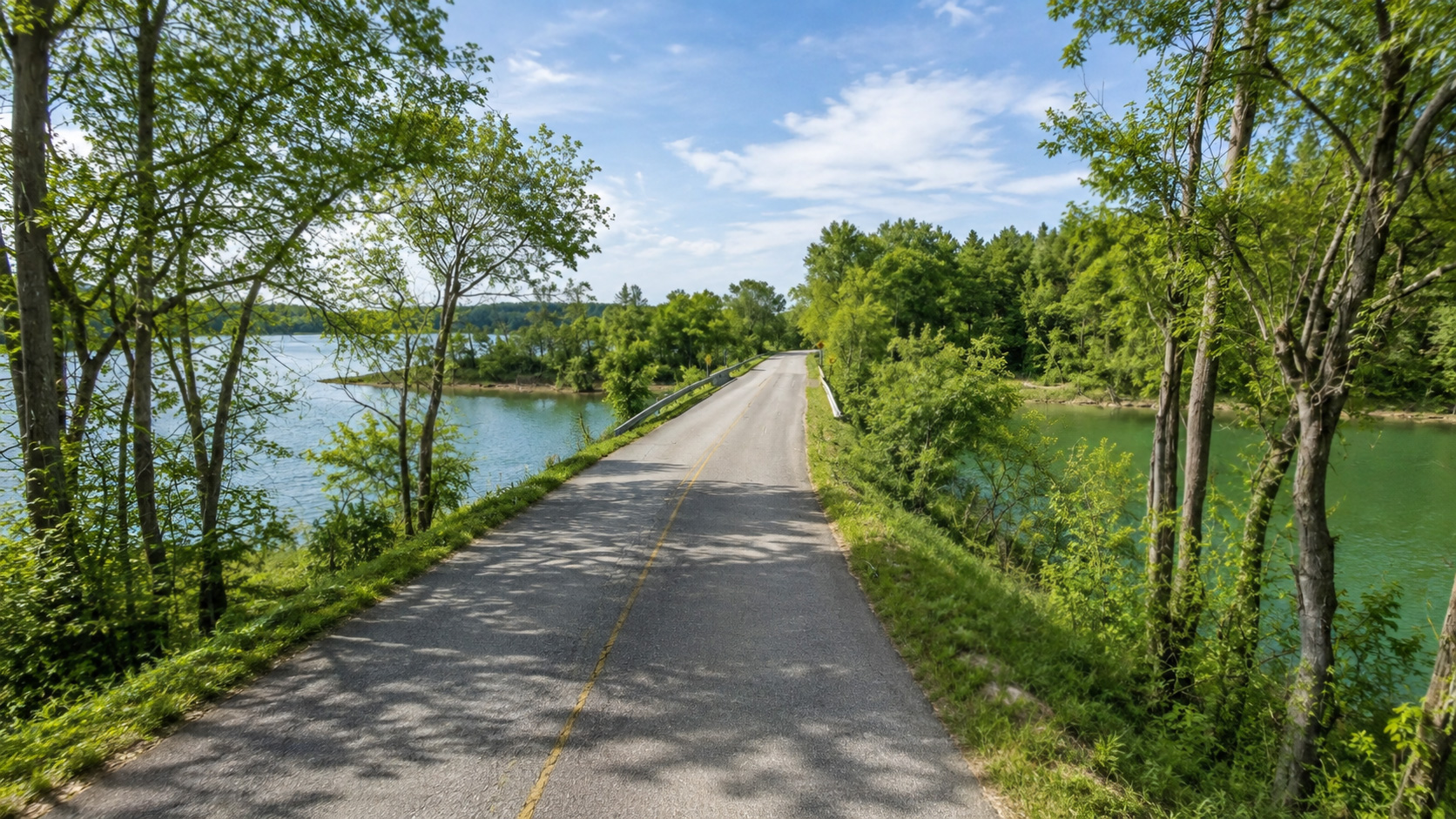 Blue Springs route scenery.