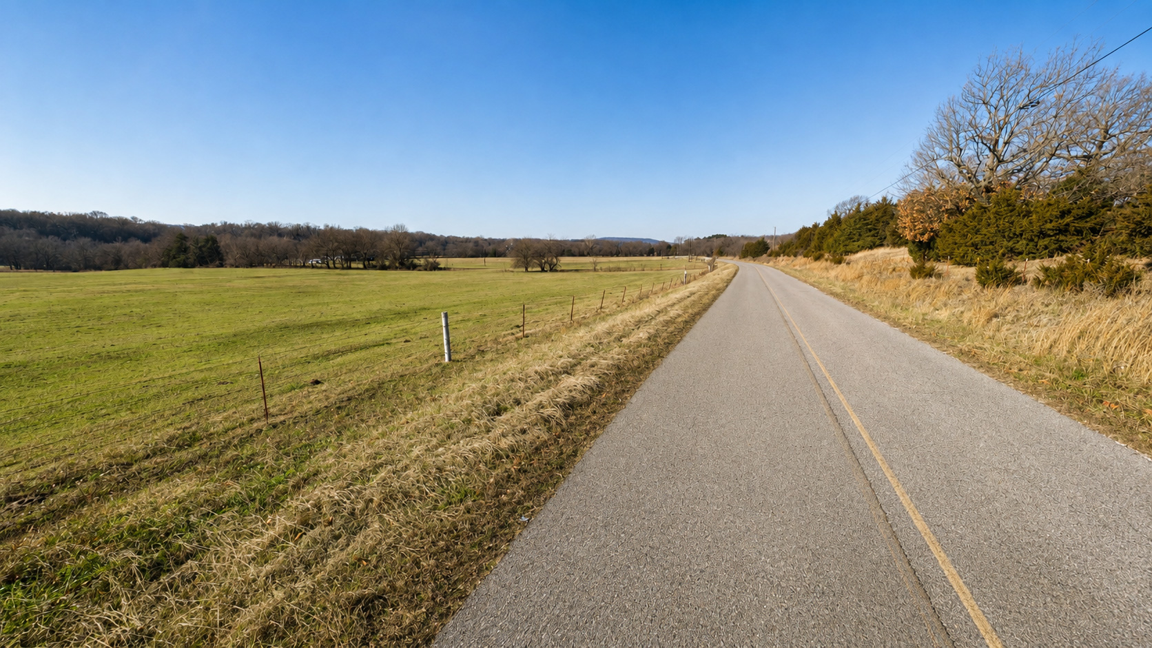Cincinnati route scenery.
