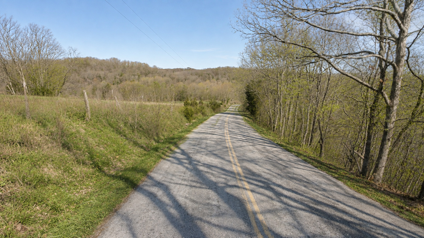 Hickory Creek route scenery.