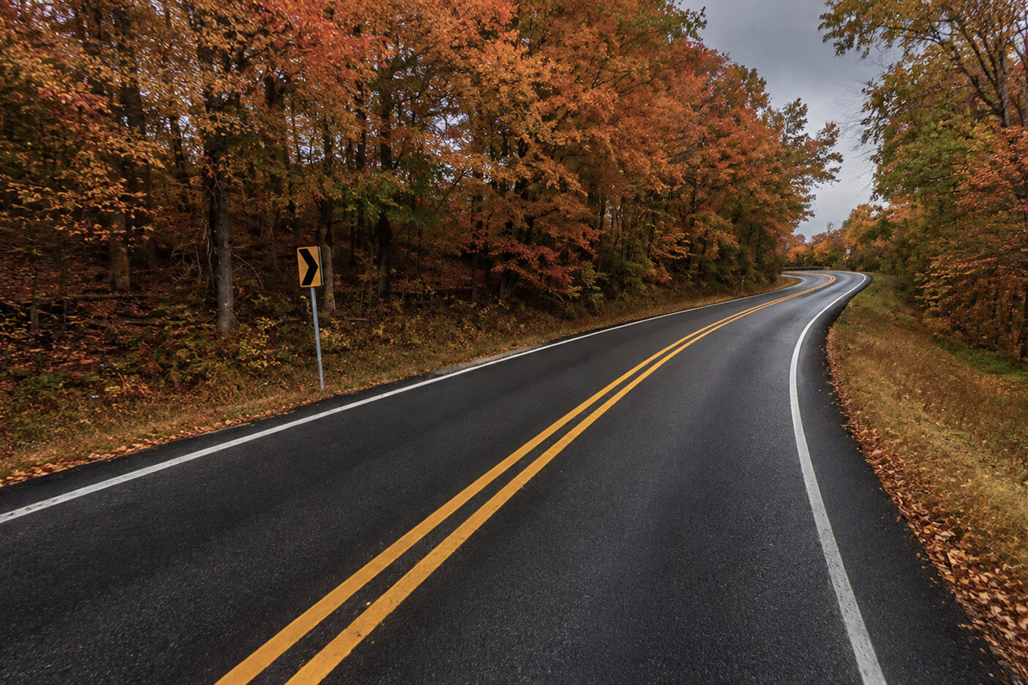 Hunstville route scenery.
