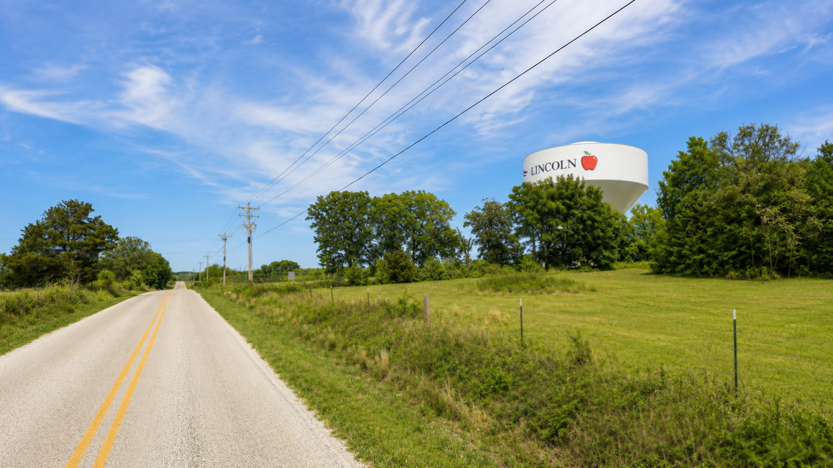 Jackson Highway route scenery.