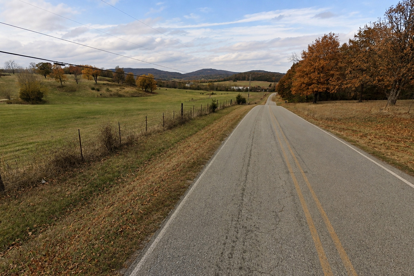 Lost Loop route scenery.