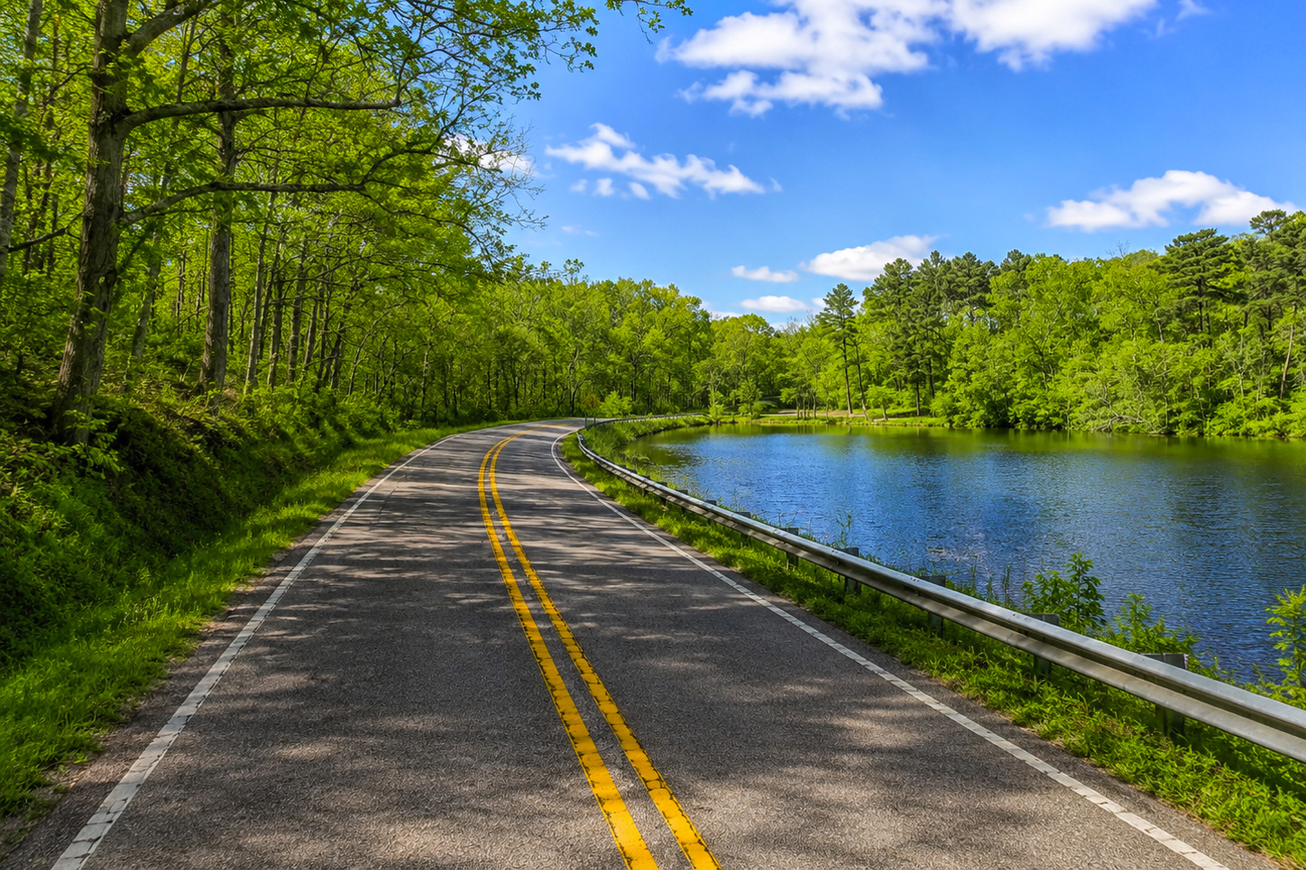 Spring Classic route scenery.